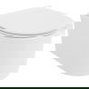 Mexen Sofia Rimless Tornado toilet bowl with slim slow-close seat, duroplast, white gloss - 30540500T