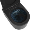 Mexen Sofia WC bowl Rimless Tornado with soft-close slim seat, duroplast, matte black - 30540185T
