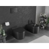 Mexen Sofia WC bowl Rimless Tornado with soft-close slim seat, duroplast, matte black - 30540185T