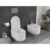Mexen Sofia Rimless WC bowl with soft-close slim seat, duroplast, white gloss - 30540500