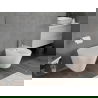 Mexen Rico Rimless Tornado WC Bowl with Slim Soft-Close Seat, Duroplast, White Gloss - 30720500T