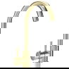 Mexen Foggia kitchen mixer tap, Gold - 671800-50