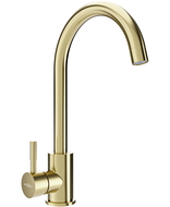 Mexen Foggia kitchen mixer tap, Gold - 671800-50