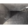 Mexen Lunar semi-circular left hinged shower enclosure 90 x 80 cm, transparent, chrome - 833-090L-080P-01-00