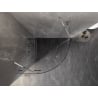 Mexen Lunar semicircular hinged shower enclosure 100 x 100 cm, transparent, chrome - 833-100L-100P-01-00