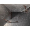 Mexen Lunar semi-circular left hinged shower cabin 100 x 70 cm, transparent, rose gold - 833-100L-070P-60-00