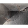 Mexen Lunar semi-circular shower enclosure, hinged 100 x 100 cm, transparent, brushed copper - 833-100L-100P-65-00