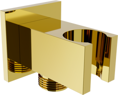Mexen Cube angle connector, Gold - 79300-50