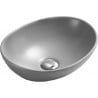 Mexen Elza countertop washbasin 40 x 33 cm, light grey matte - 21014061
