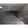 Mexen Lunar semicircular shower enclosure, right swing 80 x 70 cm, transparent, chrome - 833-080P-070L-01-00