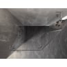 Mexen Lunar L pentagonal shower enclosure left side 90 x 80 cm, transparent, chrome - 831L-090L-080P-01-00-L