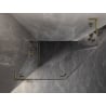 Mexen Lunar L pentagonal shower cabin left hinged 100 x 90 cm, transparent, gold - 831L-100L-090P-50-00-L