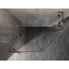 Mexen Lunar L left hinged pentagonal shower enclosure 100 x 90 cm, transparent, pink gold - 831L-100L-090P-60-00-L