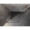 Mexen Lunar L pentagonal hinged shower cabin left 100 x 80 cm, transparent, brushed copper - 831L-100L-080P-65-00-L