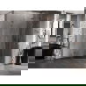 Mexen Lunar L pentagonal right-hinged shower cabin 100 x 100 cm, transparent, rose gold - 831L-100P-100L-60-00-P