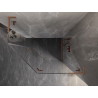 Mexen Lunar L pentagon shower cabin, right-hinged, 100 x 80 cm, transparent, brushed copper - 831L-100P-080L-65-00-P