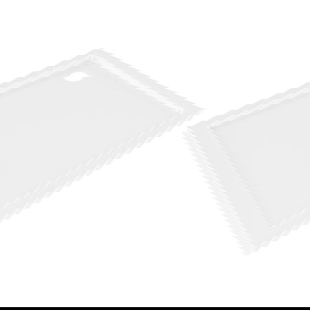 Mexen Flow square shower tray slim 70 x 70 cm, glossy white - 46S107070