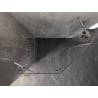 Mexen Lunar pentagonal hinged shower enclosure left 100 x 90 cm, transparent, chrome - 831-100L-090P-01-00-L