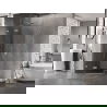 Mexen Lunar pentagonal shower cabin hinged left 100 x 100 cm, transparent, chrome - 831-100L-100P-01-00-L