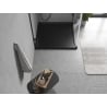 Mexen Flow square slim shower tray 70 x 70 cm, black matte - 46S707070