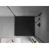 Mexen Flow slim square shower tray 80 x 80 cm, black matte - 46S708080