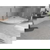 Mexen Flow semicircular slim shower tray 80 x 80 cm, white gloss - 46Q108080