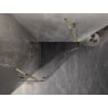 Mexen Lunar pentagonal shower enclosure left hinged 80 x 80 cm, transparent, gold - 831-080L-080P-50-00-L