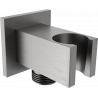 Mexen Cube angled connector, brushed gun gray - 79300-66
