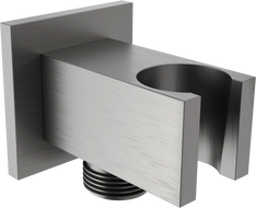 Mexen Cube angled connector, brushed gun gray - 79300-66