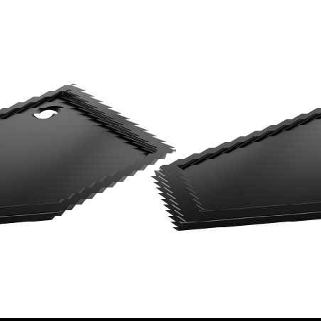 Mexen Flow pentagonal slim shower tray 100 x 100 cm, matte black - 46P701010