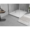 Mexen Flow rectangular slim shower tray 100 x 75 cm, white gloss - 46R107510