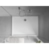 Mexen Flow rectangular slim shower tray 100 x 75 cm, white gloss - 46R107510