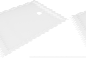Mexen Flow rectangular slim shower tray 100 x 80 cm, white gloss - 46R108010