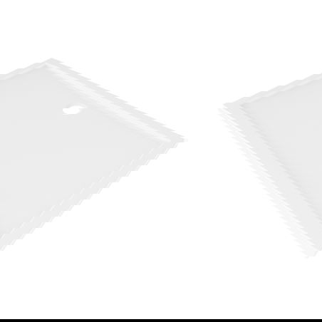 Mexen Flow rectangular slim shower tray 150 x 80 cm, white gloss - 46R108015