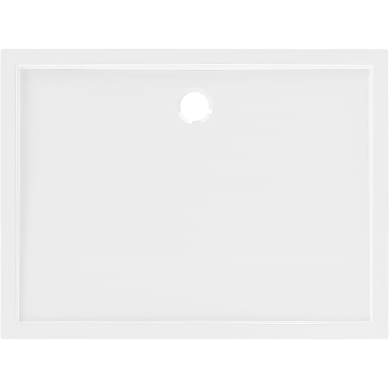 Mexen Flow rectangular slim shower tray 120 x 85 cm, white gloss - 46R108512