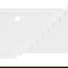 Mexen Flow rectangular slim shower tray 95 x 90 cm, white gloss - 46R109095