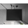 Mexen Flow slim rectangular shower tray 100 x 70 cm, black matte - 46R707010