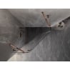 Mexen Lunar pentagonal shower cabin, swing left 80 x 80 cm, transparent, rose gold - 831-080L-080P-60-00-L