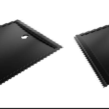 Mexen Flow rectangular slim shower tray 140 x 80 cm, black matte - 46R708014
