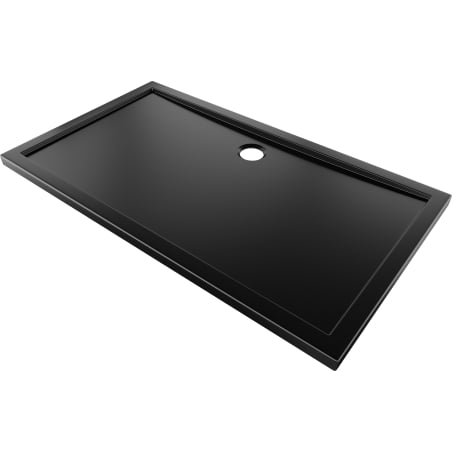 Mexen Flow rectangular slim shower tray 150 x 80 cm, black matt - 46R708015