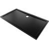 Mexen Flow rectangular slim shower tray 150 x 80 cm, black matt - 46R708015
