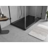 Mexen Flow rectangular slim shower tray 150 x 80 cm, black matt - 46R708015