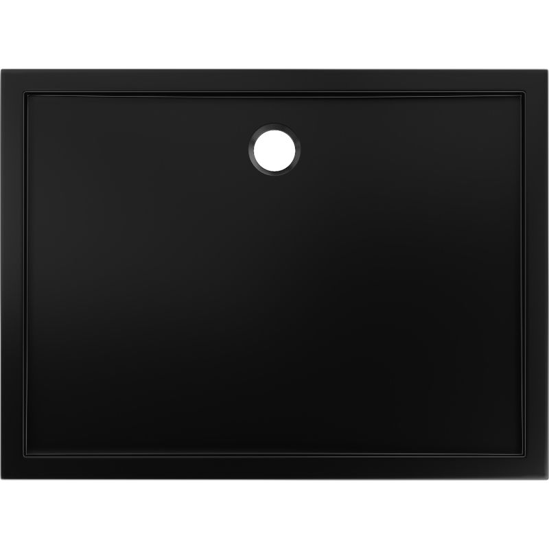 Mexen Flow rectangular slim shower tray 95 x 90 cm, black matte - 46R709095