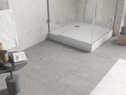 Mexen Flow+ square shower tray 70 x 70 cm, white gloss - 46S107070H