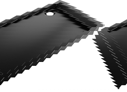 Mexen Flow+ Square Shower Tray 70 x 70 cm, Black Matte - 46S707070H
