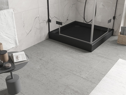 Mexen Flow+ shower tray square 80 x 80 cm, black matte - 46S708080H