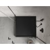 Mexen Flow+ square shower tray 90 x 90 cm, black matte - 46S709090H