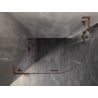 Mexen Lunar L semicircular shower enclosure - left hinged 80 x 70 cm, transparent, pink gold - 833L-080L-070P-60-00