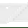 Mexen Flow+ rectangular shower tray 90 x 80 cm, white gloss - 46R108090H