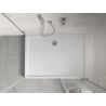 Mexen Flow+ rectangular shower tray 100 x 80 cm, white gloss - 46R108010H